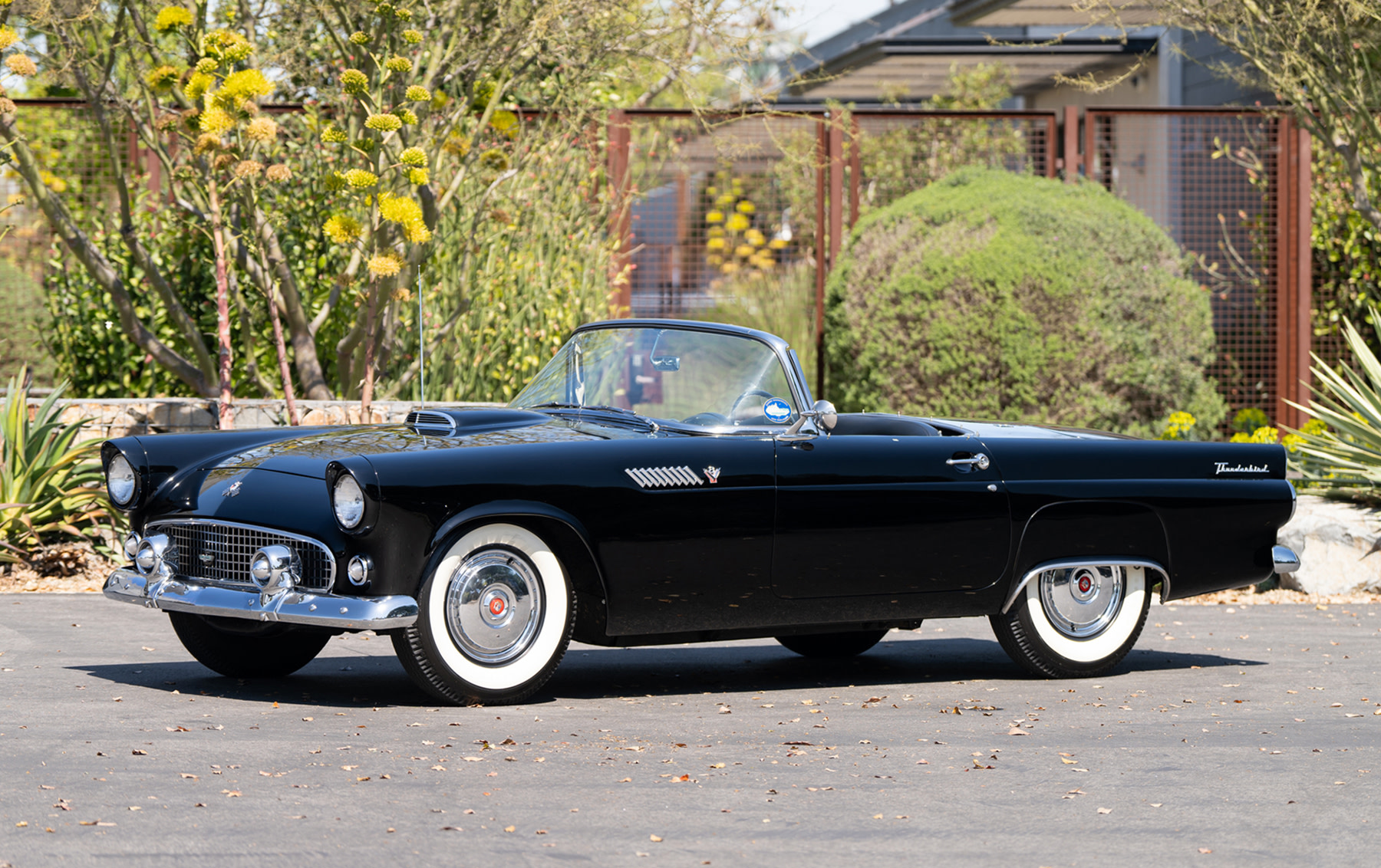 Black bird 1955 Ford Thunderbird | RK Motors Classic Cars and Muscle